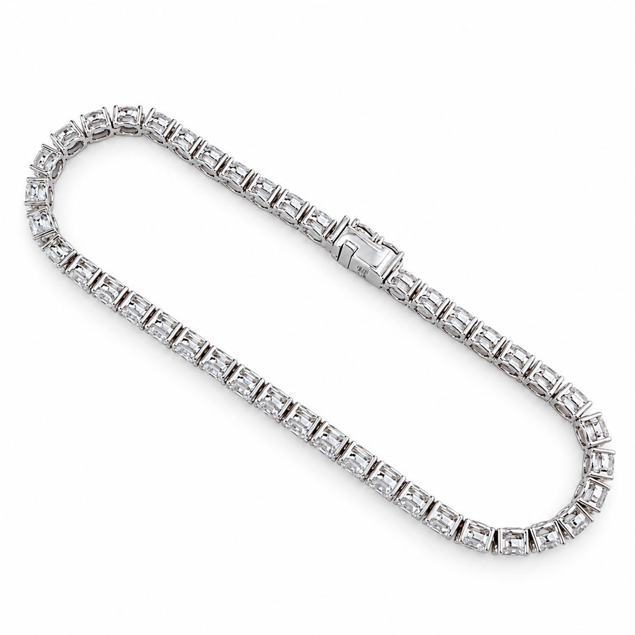 Classic Lab-Grown Diamond Tennis Bracelet, 0.5ct Each