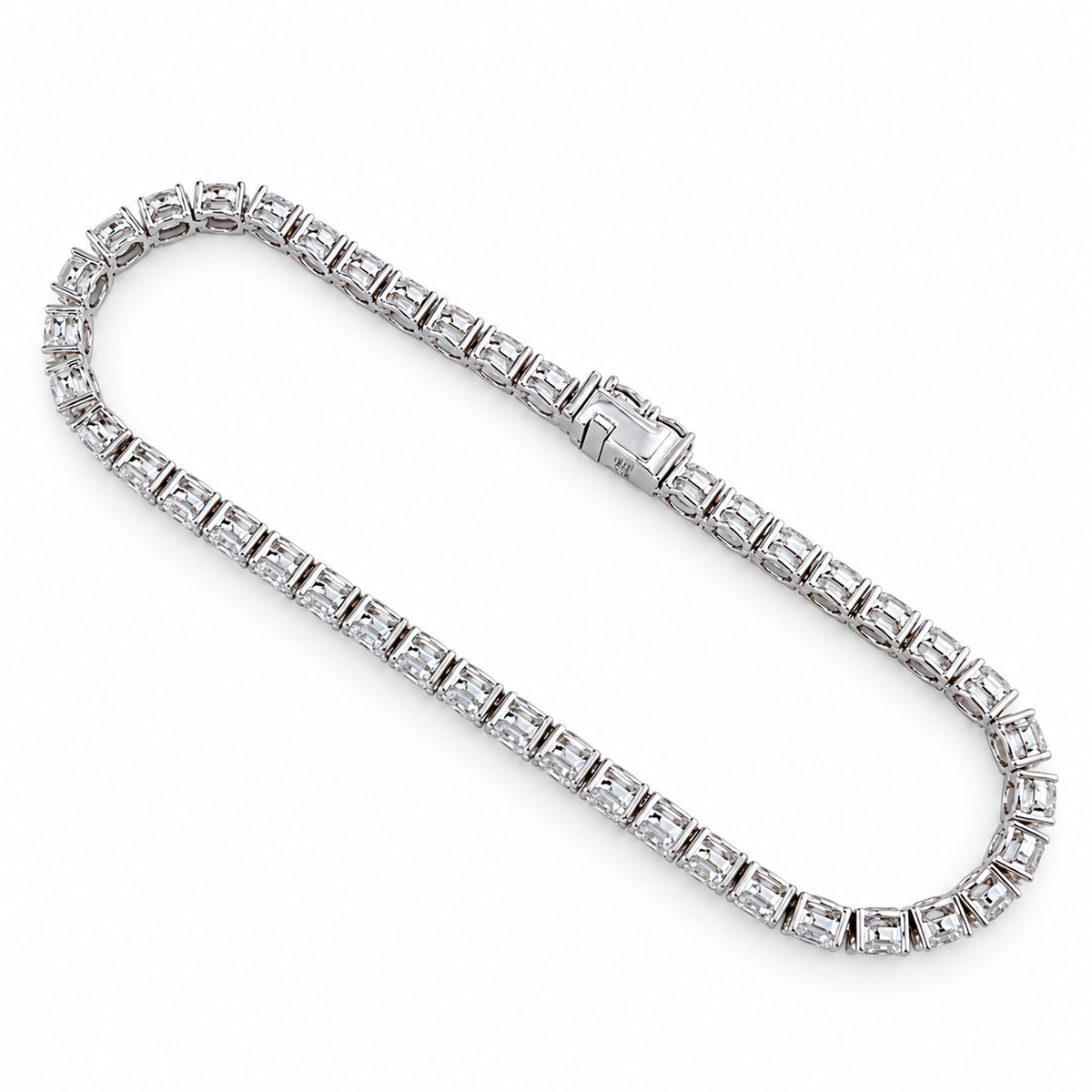 Classic Lab-Grown Diamond Tennis Bracelet, 0.2ct Each